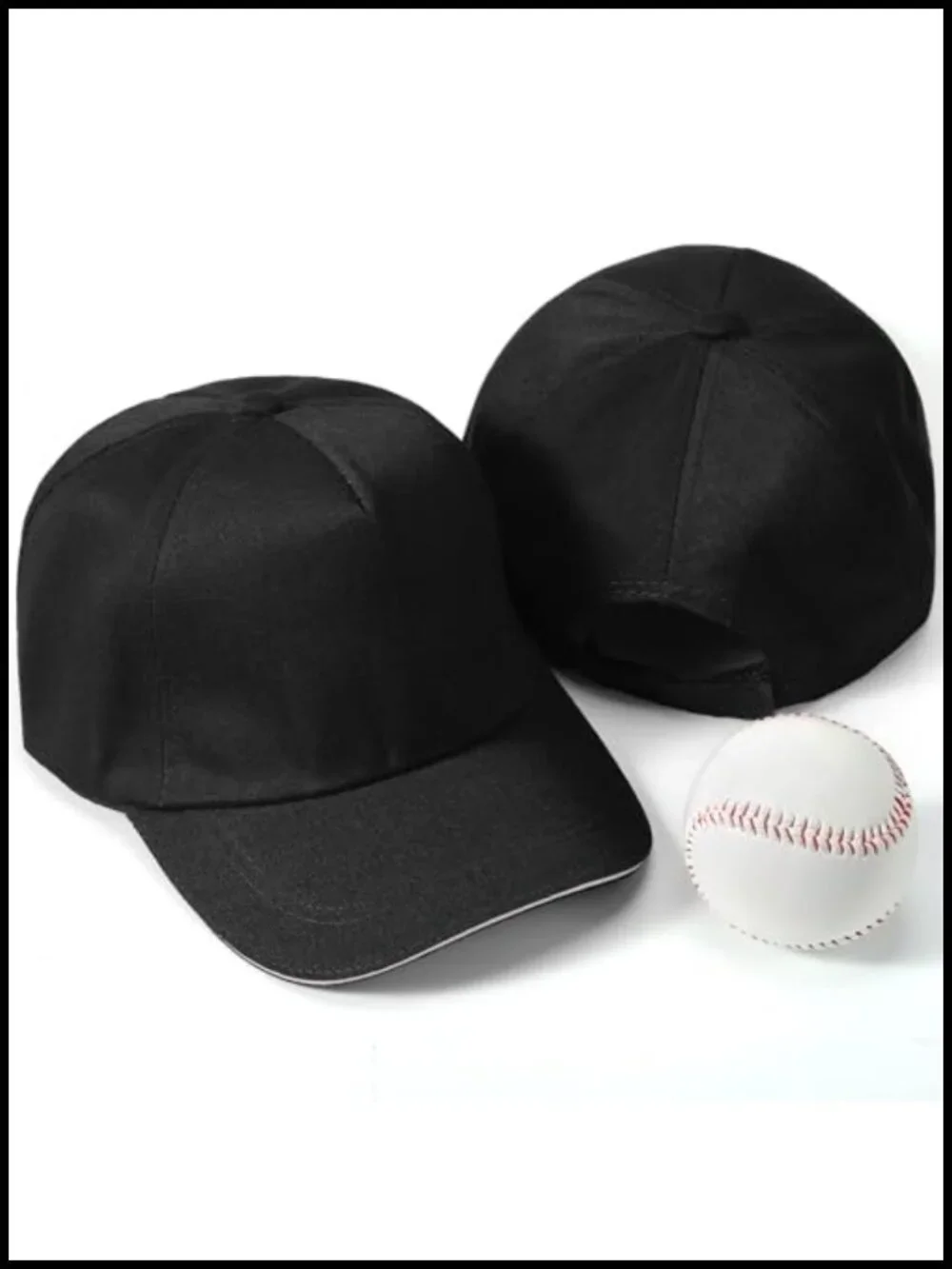 Kids Adjustable Plain Baseball Cap Cotton Youth Hat for Sports
